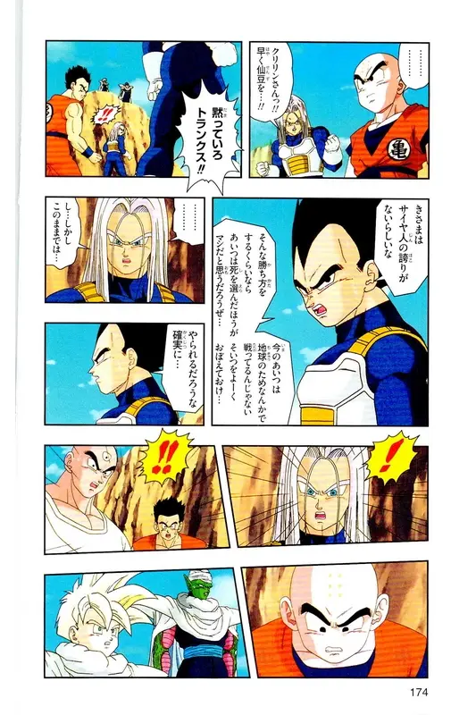Chapitre 23 — Dragon Ball Z TV Anime Comics Vol. 23 — 沙鲁游戏篇3 — page 173