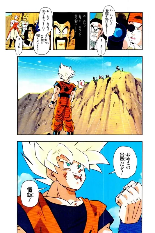 Chapitre 24 — Dragon Ball Z TV Anime Comics Vol. 24 — 沙鲁游戏篇4 — page 14