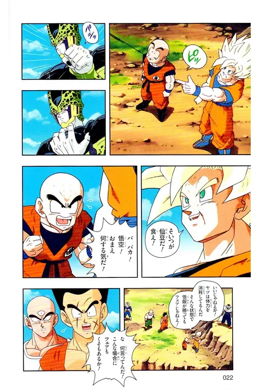 Chapitre 24 — Dragon Ball Z TV Anime Comics Vol. 24 — 沙鲁游戏篇4 — page 21