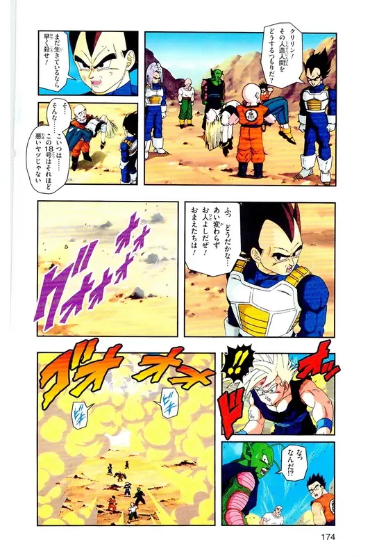 Chapitre 24 — Dragon Ball Z TV Anime Comics Vol. 24 — 沙鲁游戏篇4 — page 173