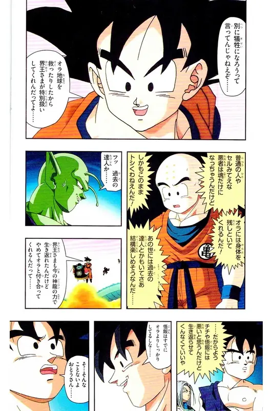 Chapitre 25 — Dragon Ball Z TV Anime Comics Vol. 25 — 沙鲁游戏篇5 — page 109