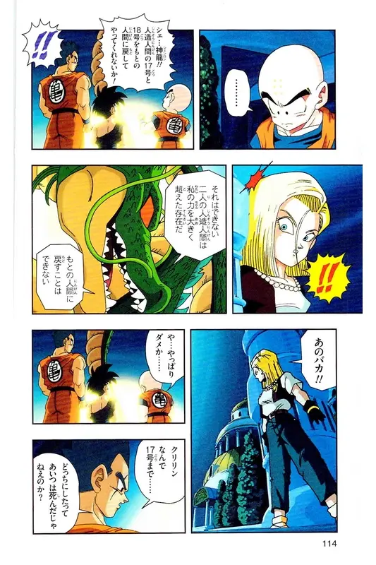Chapitre 25 — Dragon Ball Z TV Anime Comics Vol. 25 — 沙鲁游戏篇5 — page 113