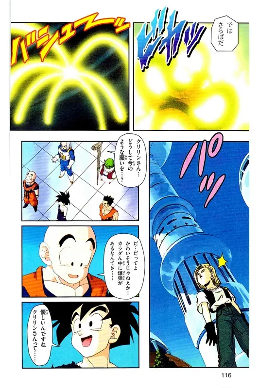 Chapitre 25 — Dragon Ball Z TV Anime Comics Vol. 25 — 沙鲁游戏篇5 — page 115