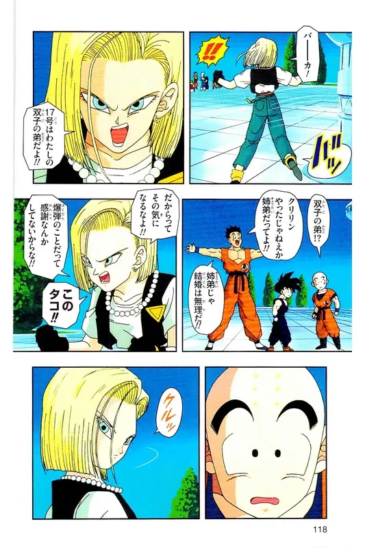 Chapitre 25 — Dragon Ball Z TV Anime Comics Vol. 25 — 沙鲁游戏篇5 — page 117