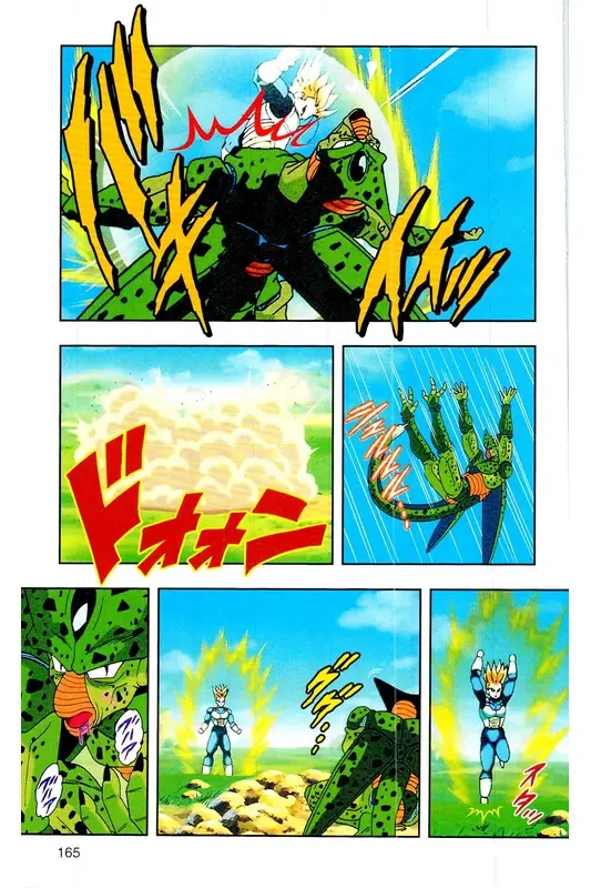 Chapitre 25 — Dragon Ball Z TV Anime Comics Vol. 25 — 沙鲁游戏篇5 — page 164