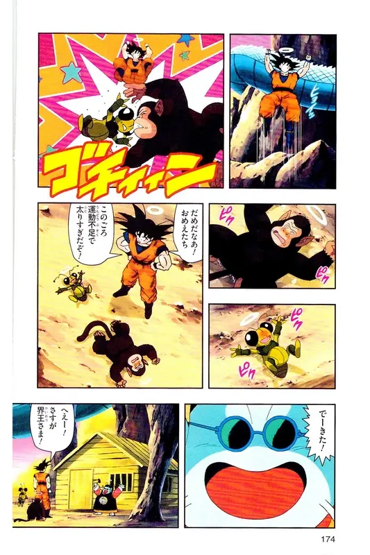 Chapitre 25 — Dragon Ball Z TV Anime Comics Vol. 25 — 沙鲁游戏篇5 — page 173