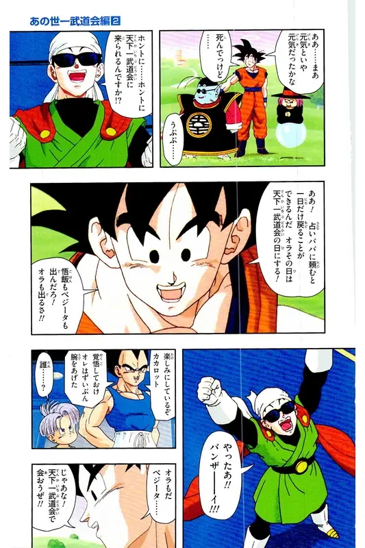 Chapitre 27 — Dragon Ball Z TV Anime Comics Vol. 27 — 另一个世界的第一武道会篇2 — page 174
