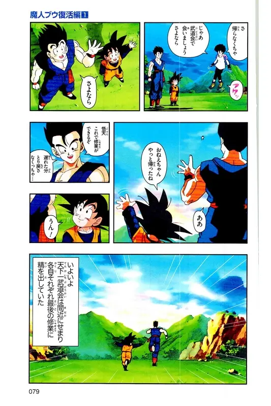 Chapitre 28 — Dragon Ball Z TV Anime Comics Vol. 28 — 魔人ブウ復活編 巻一 — page 78