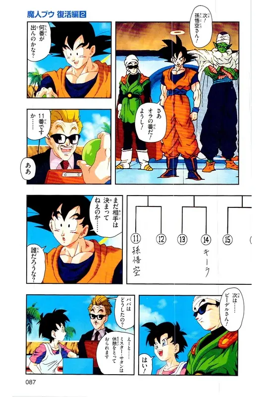 Chapitre 29 — Dragon Ball Z TV Anime Comics Vol. 29 — 魔人布欧复活篇2 — page 86