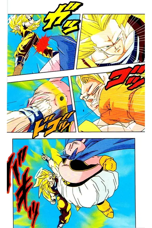 Chapitre 33 — Dragon Ball Z TV Anime Comics Vol. 33 — 魔人布欧复活篇6 — page 135