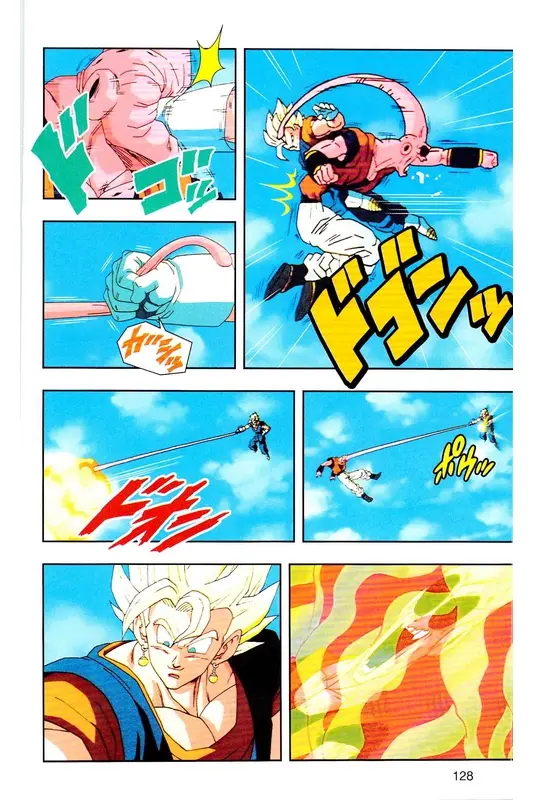 Chapitre 37 — Dragon Ball Z TV Anime Comics Vol. 37 — 魔人布欧激斗篇4 — page 127