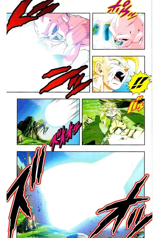 Chapitre 38 — Dragon Ball Z TV Anime Comics Vol. 38 — 魔人布欧激斗篇5 — page 136