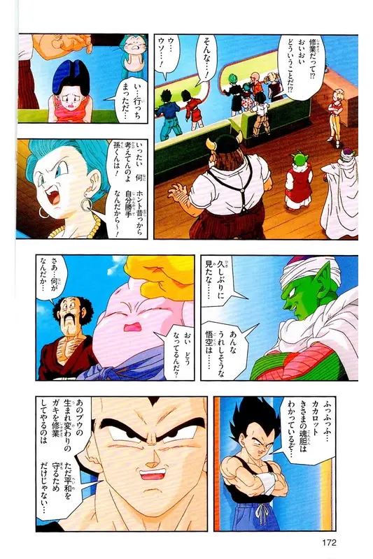 Chapitre 39 — Dragon Ball Z TV Anime Comics Vol. 39 — 魔人布欧激斗篇6 — page 171