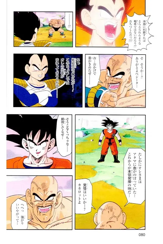 Chapitre 4 — Dragon Ball Z TV Anime Comics Vol. 4 — 赛亚人篇4 — page 79