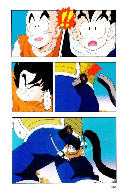 Chapitre 5 — Dragon Ball Z TV Anime Comics Vol. 5 — 赛亚人篇5 — page 63