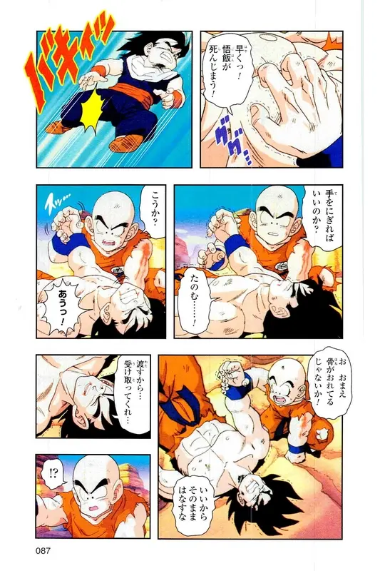 Chapitre 5 — Dragon Ball Z TV Anime Comics Vol. 5 — 赛亚人篇5 — page 86