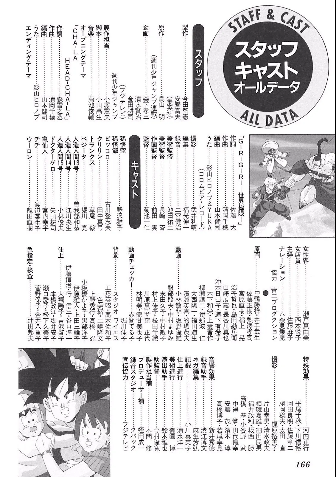 Chapitre 11 — Dragon Ball Film Anime Comics 11 : 極限バトル!! 三大超サイヤ人 — page 164