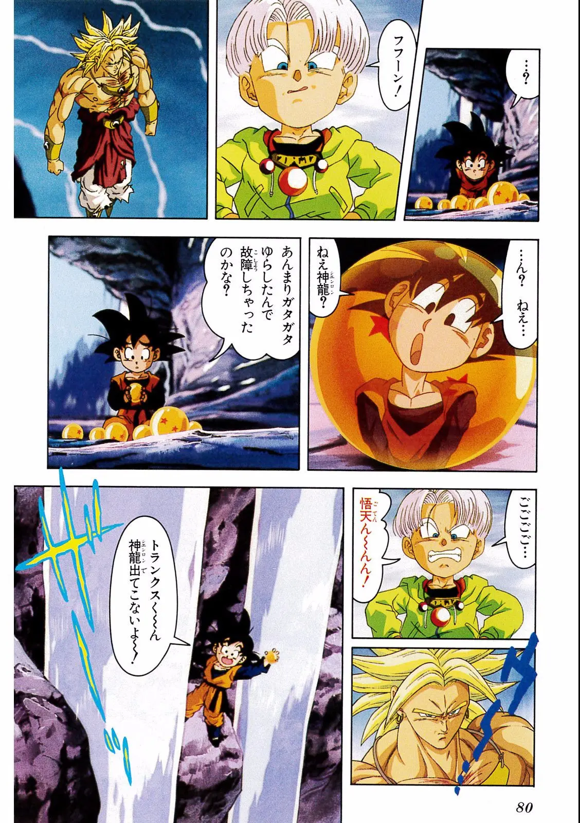 Chapitre 14 — Dragon Ball Film Anime Comics 14 : 危険なふたり！ 超戦士はねむれない — page 76