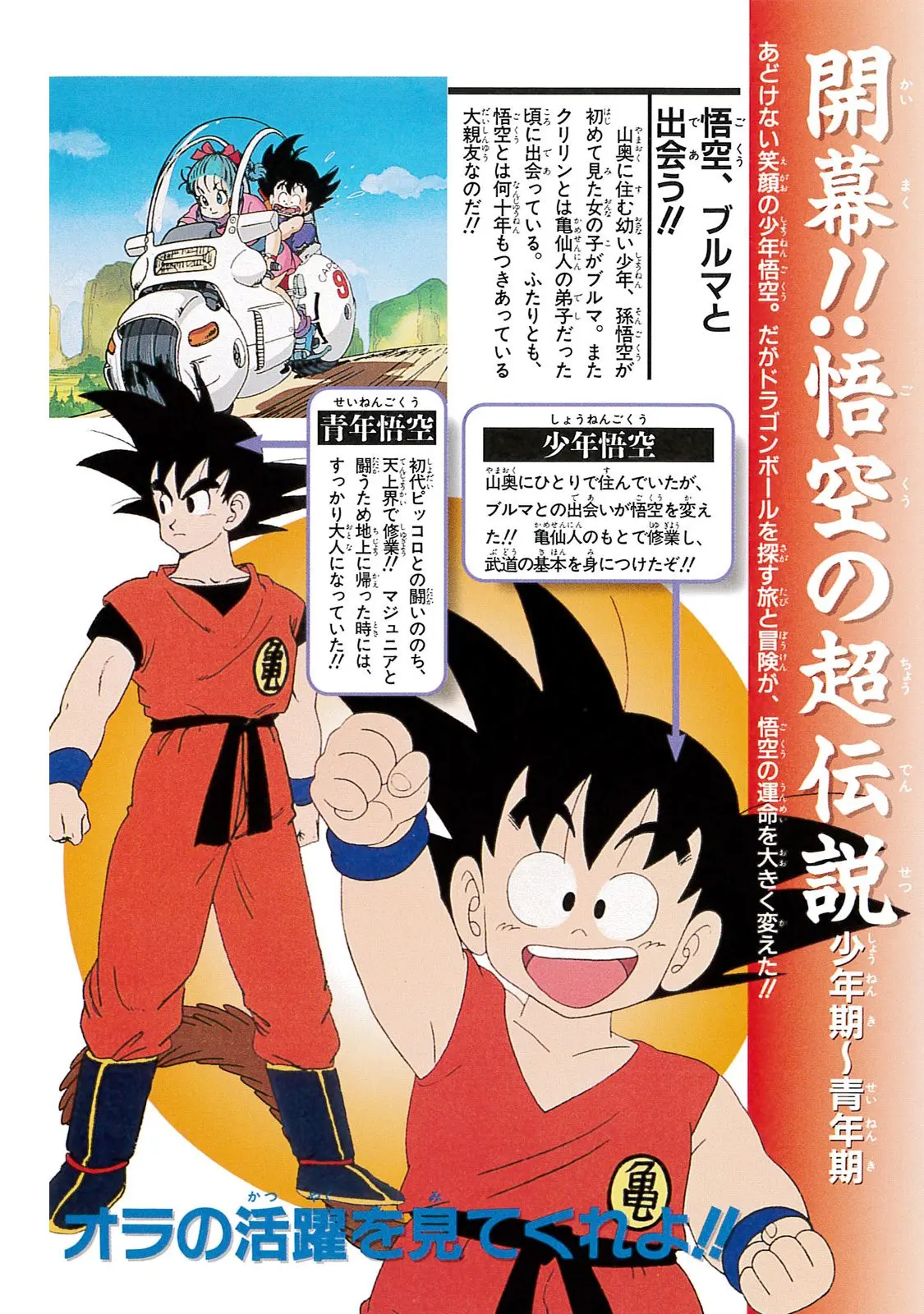 Chapitre 20 — Dragon Ball Film Anime Comics 20 : GT-TVSP 悟空外伝! 勇気の証しは四星球 — page 126