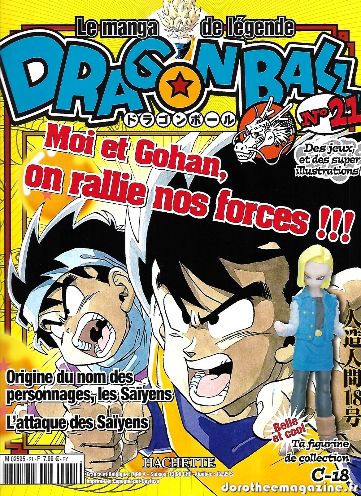 Dragon Ball Le Manga de Légende — Fascicule 21