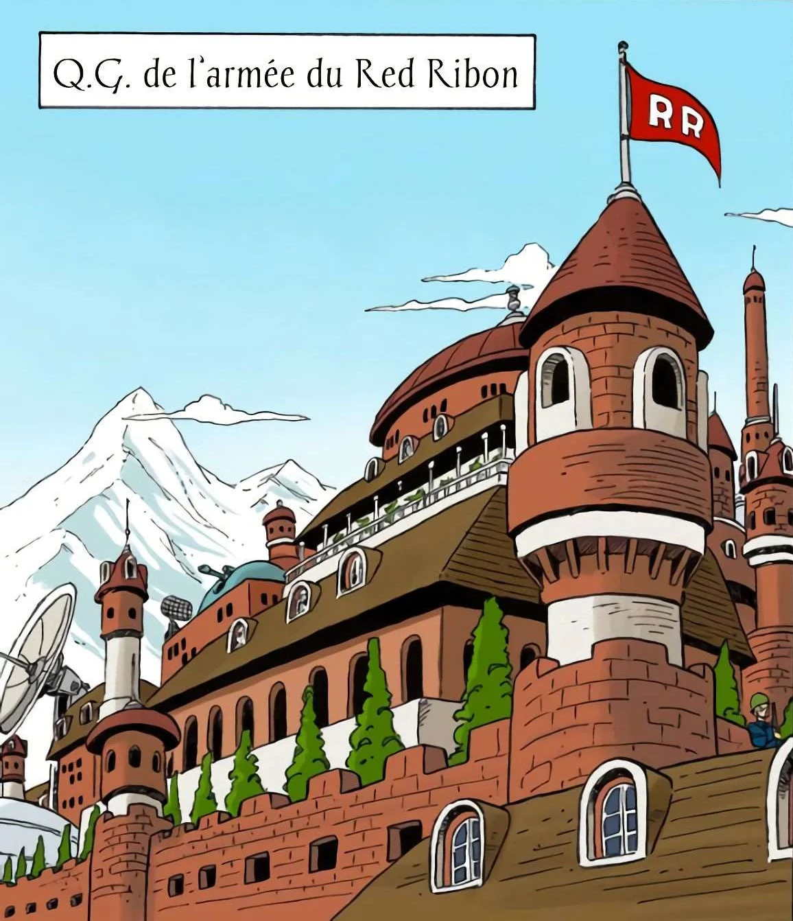 Quartier Général du Red Ribbon