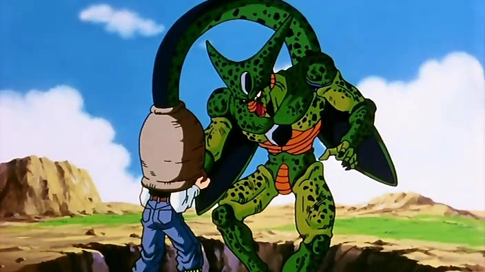 Transformation par absorption (Majin Buu & Cell)